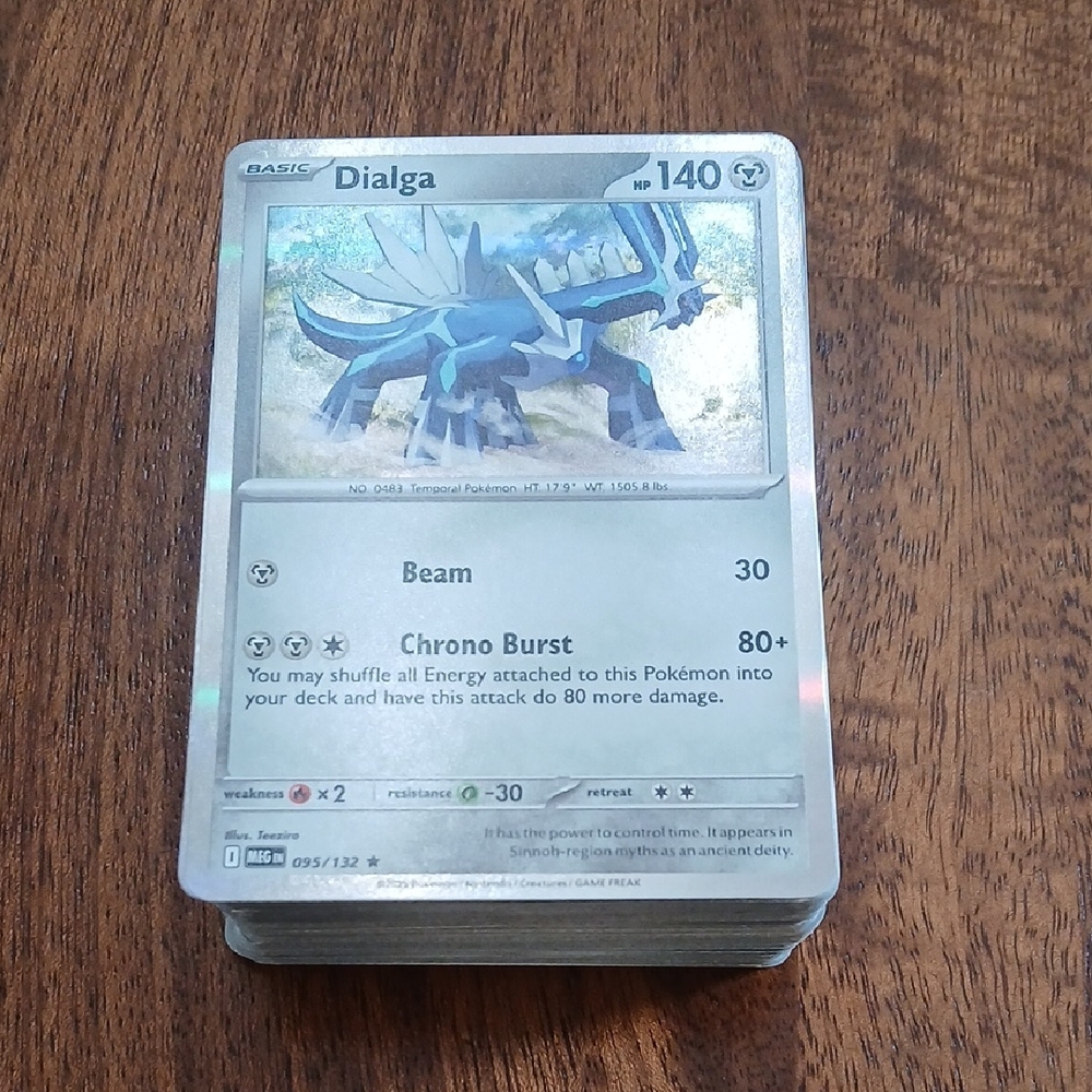Pokémon Card 200 TCG Bulk Cards Dialga Halo Destined Rivals
